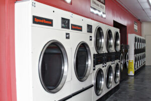 Creekside laundromat dryers