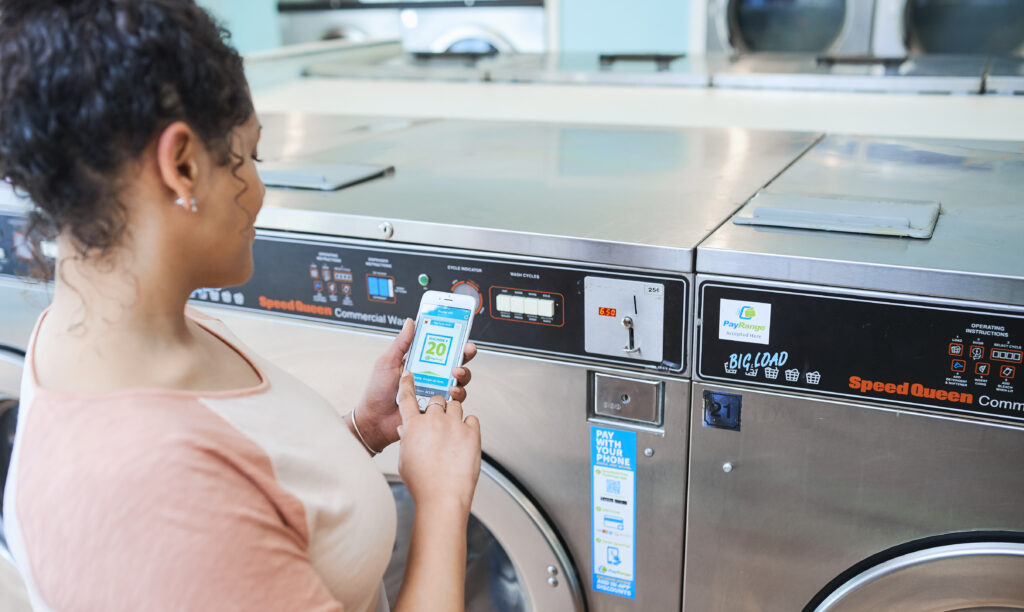 Laundry payments accepted through the PayRange App