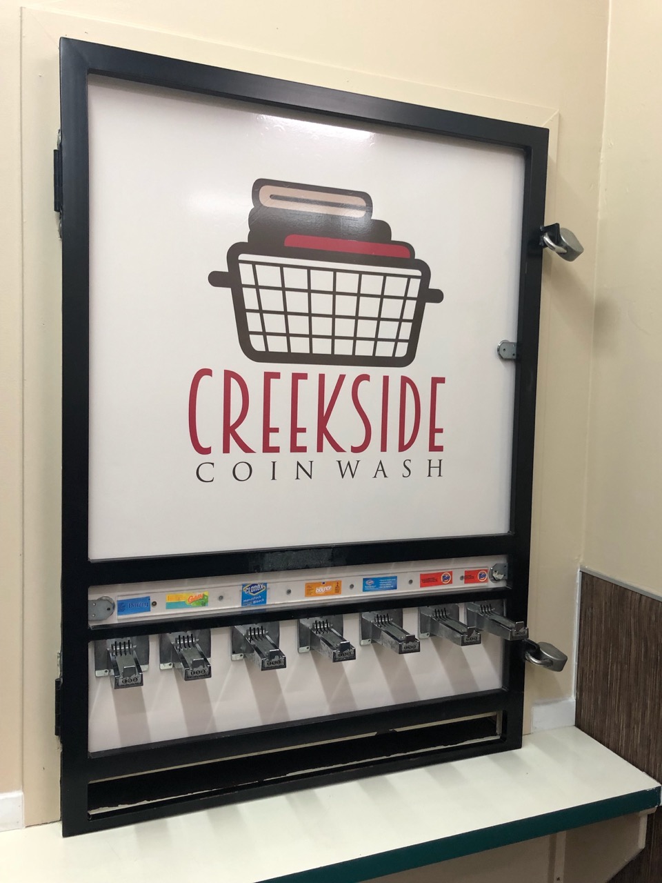 Creekside Coin Wash Soap Vending